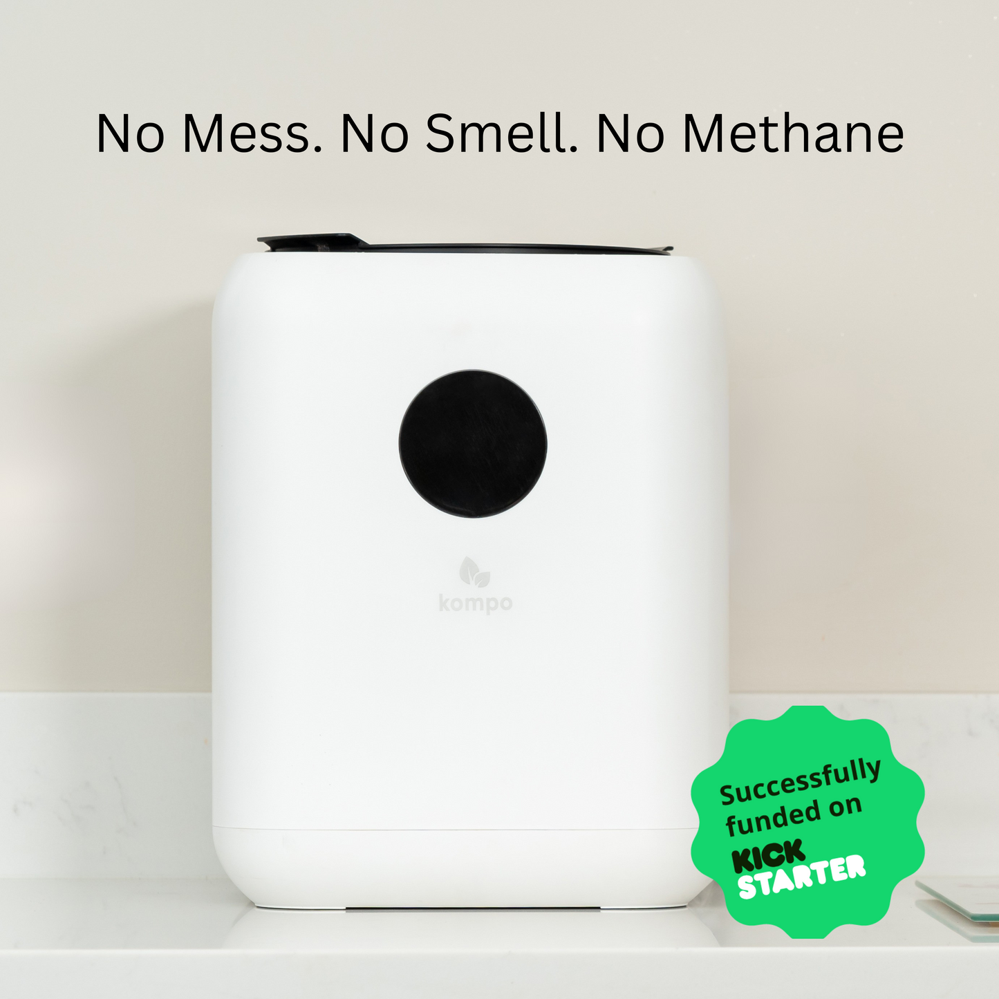Kompo - One Touch Food Disposal (Complete Starter Pack)